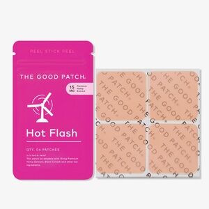New The Good Patch Hot Flash Hemp-Infused
Wellness Patch
